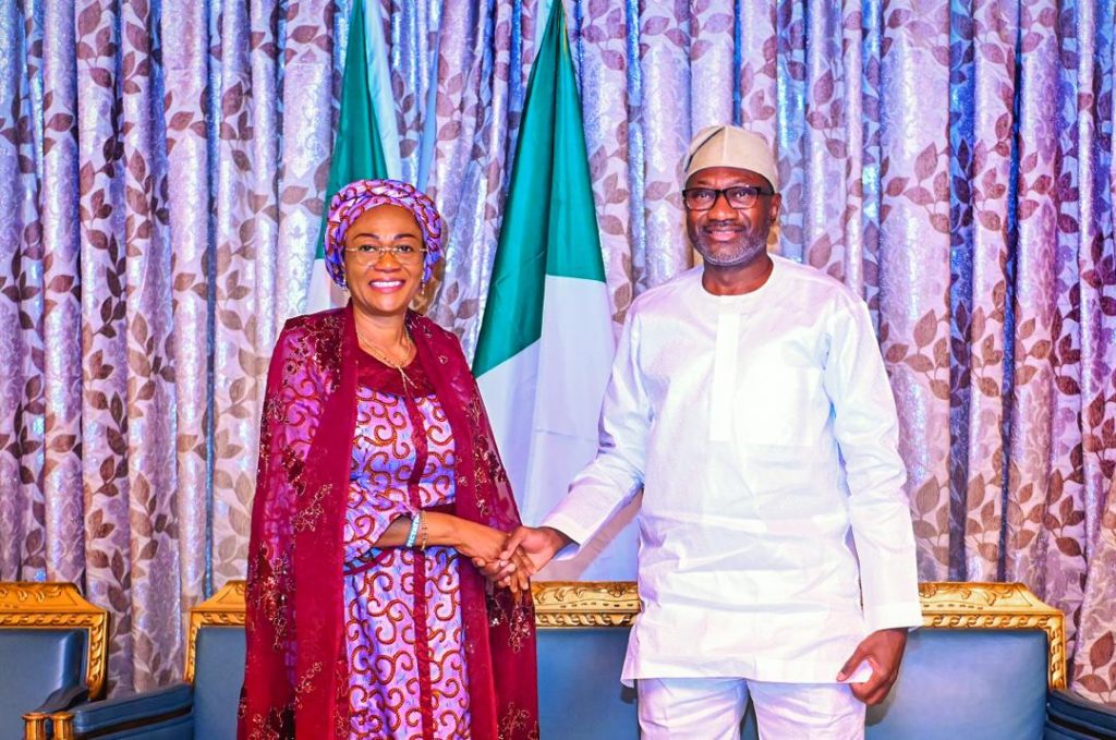Nigeria @ 63: First Lady Senator Oluremi Tinubu Hosts Femi Otedola, CAN Lagos Chairman