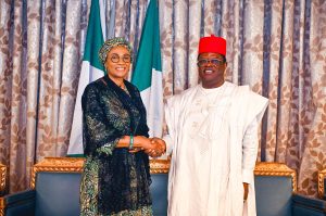 Senator Oluremi Tinubu host Hon. Minister of Works at State House, Umahi called for objective Monitoring of Roads and other Infrastructure Project