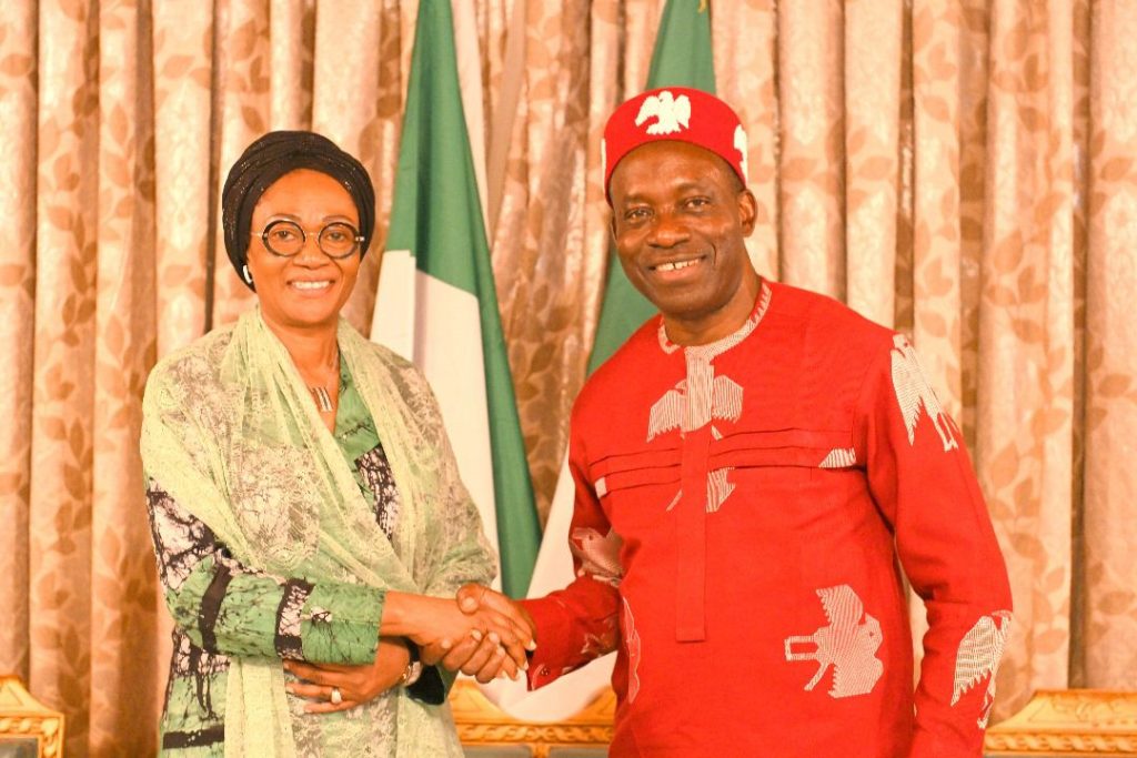 Photo News: First Lady Senator Oluremi Tinubu Host Anambra State Governor Charles Soludo at the state House Abuja