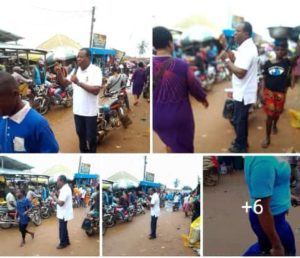 Evangelism: Evangelist Dominic Eluemunor Spread the Good News in Major Markets in Ibusa Delta.