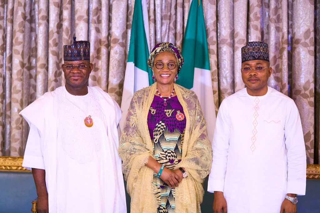 Photo News: Kogi Governor and Gov- Elect Ododo Pay Thank You Visit to The First Lady Senator Oluremi Tinubu