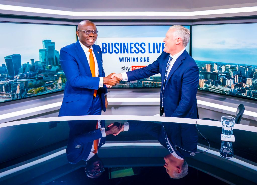 Governor Babajide Sanwo-Olu interview on Sky News 