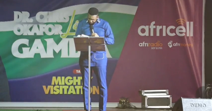 Gambia Mighty Visitation Conference: God Words So Powerful with Ability to Bring Light and Darkness Gives way – Dr Chris okafor