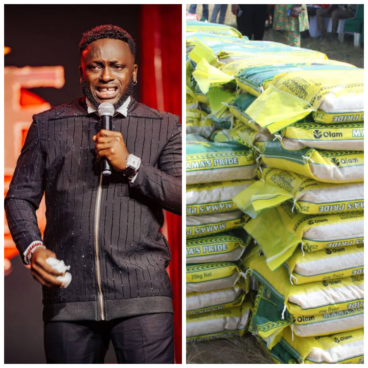 Festive Palliative: I Go Save share Over 400 Bags of Rice to Windows in Benin City Edo State