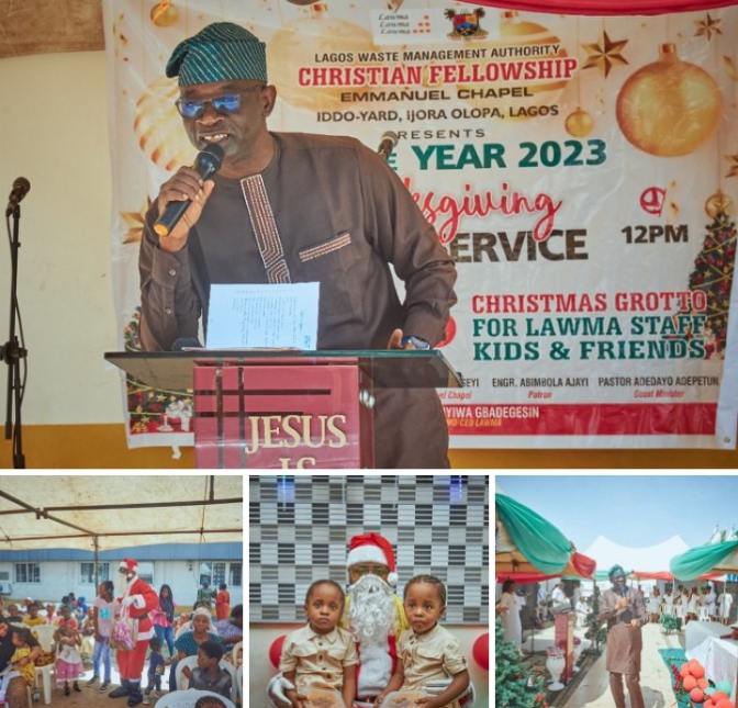 LAWMA Organises Christmas Carol/End of the Year Thanksgiving