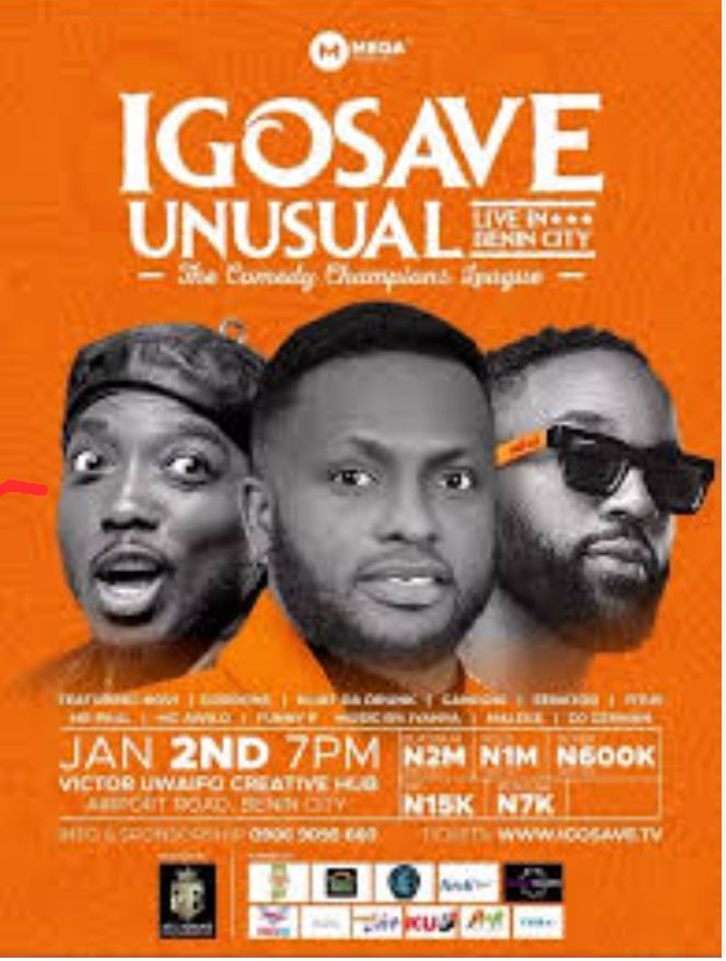 I Go Save Unusual Live in Benin City Jan 2 2024