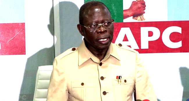 Ahead Edo 2024: Don’t use Asiwaju Name to Lie, APC stalwarts allegedly warns Oshiomole