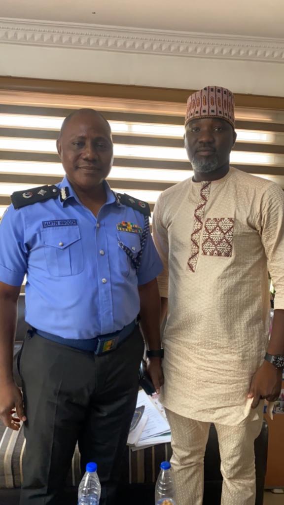 Repositioning Nigerian Youths: CEO Empahyah Media in a Strategic Meeting with The Nigeria Police
