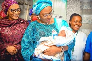 FIRST LADY OLUREMI TINUBU CELEBRATES FIRST BABY IN FCT