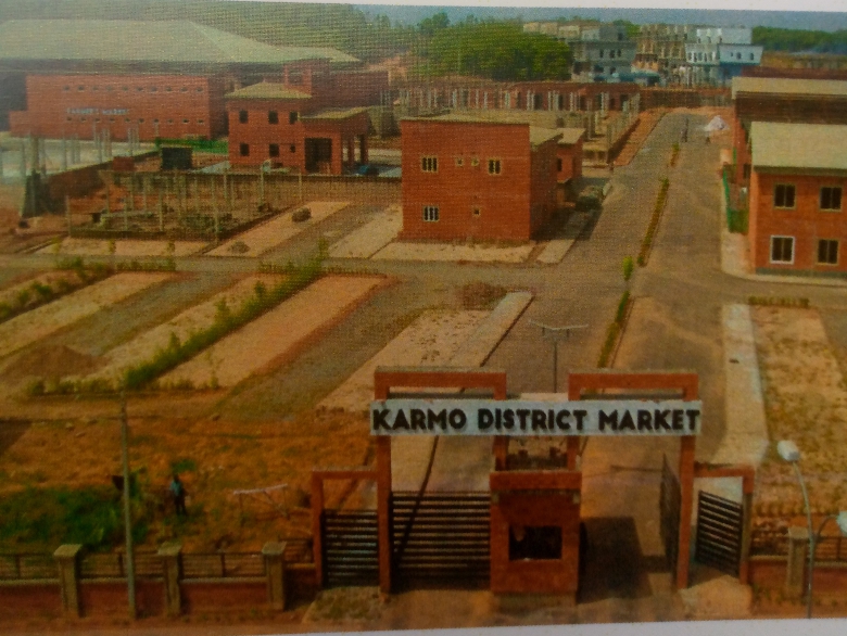 AWARENESS: PANIC NOT, KARMO DISTRICT MARKET IS NOT ON FIRE. THE GENERAL PUBLIC SHOULD TAKE NOTE