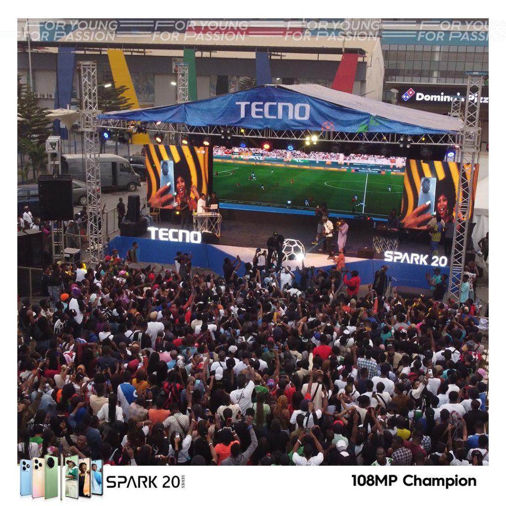 Gifts, Grooves, and Goals as TECNO SPARK 20 AFCON Watch Party Stole the Show!