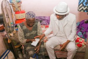 Primate Ayodele Clears Hospital Bills, Visits Aged Members Of His Church