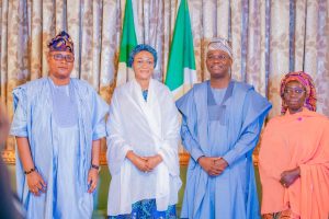 FIRST LADY RESTATE STIFFER LAWS FOR KIDNAPPERS