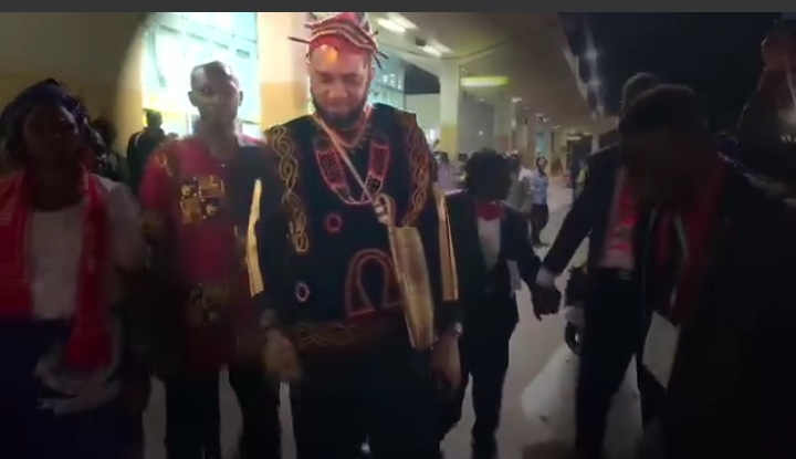 Dr Chris Okafor receives Heroic Welcome to Yaounde Cameroun.