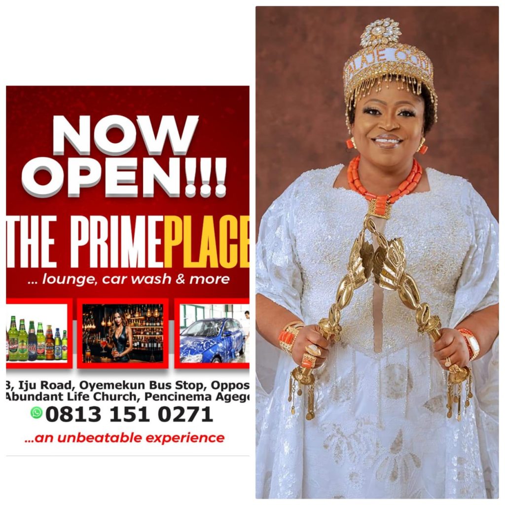 IYALAJE OODUA TOYIN KOLADE LEADS DIGNITARIES, GUESTS TO THE FORMAL OPENING OF ‘THE PRIME PLACE’