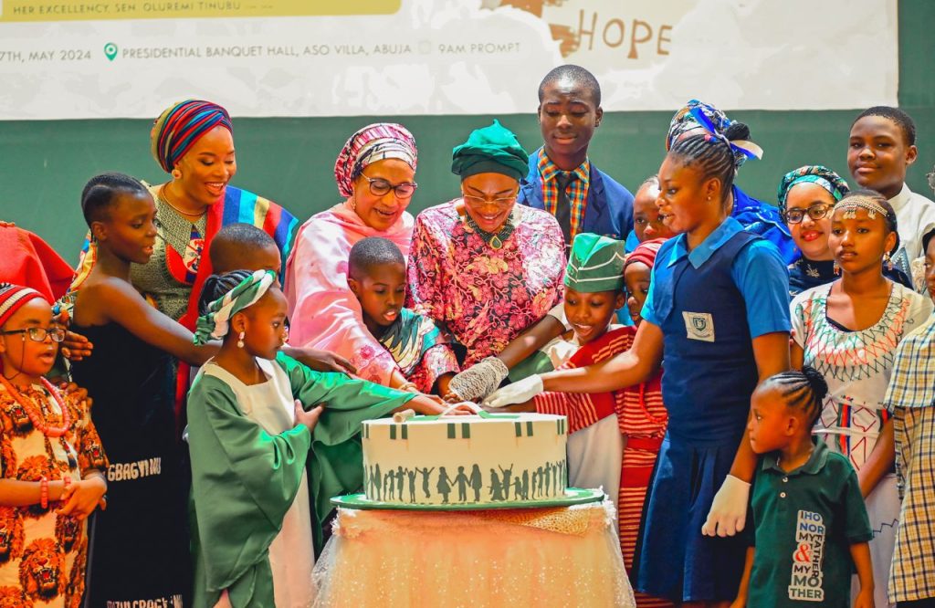 CHILDREN’S DAY: FIRST LADY OLUREMI TINUBU APPEALS FOR MORE LOVE, CARE AND COMPASSION FOR CHILDREN