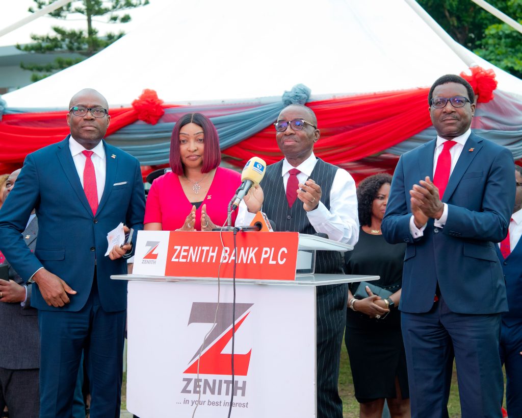 ZENITH BANK UNVEILS CUTTING-EDGE DIGITAL SCREEN AT AJOSE ADEOGUN ROUNDABOUT