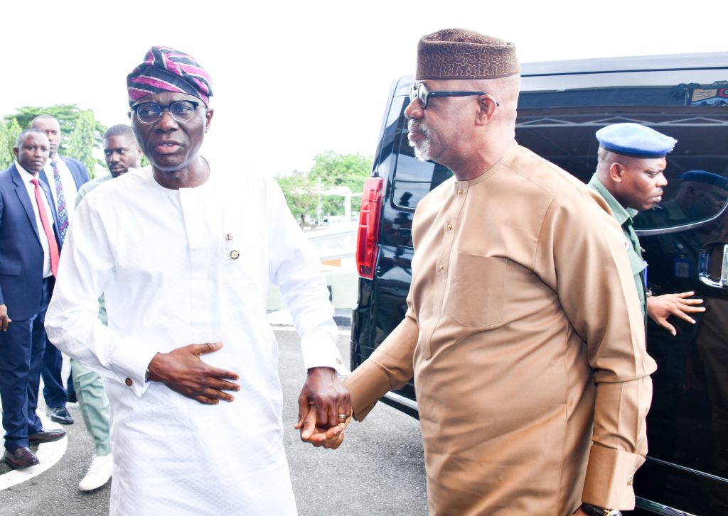 SOUTH-WEST GOVERNORS STORM LAGOS FOR ZONAL MEETING