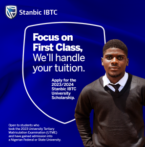 Stanbic IBTC’s Call for Entries for Nationwide Scholarship Programme for Nigerian Youth