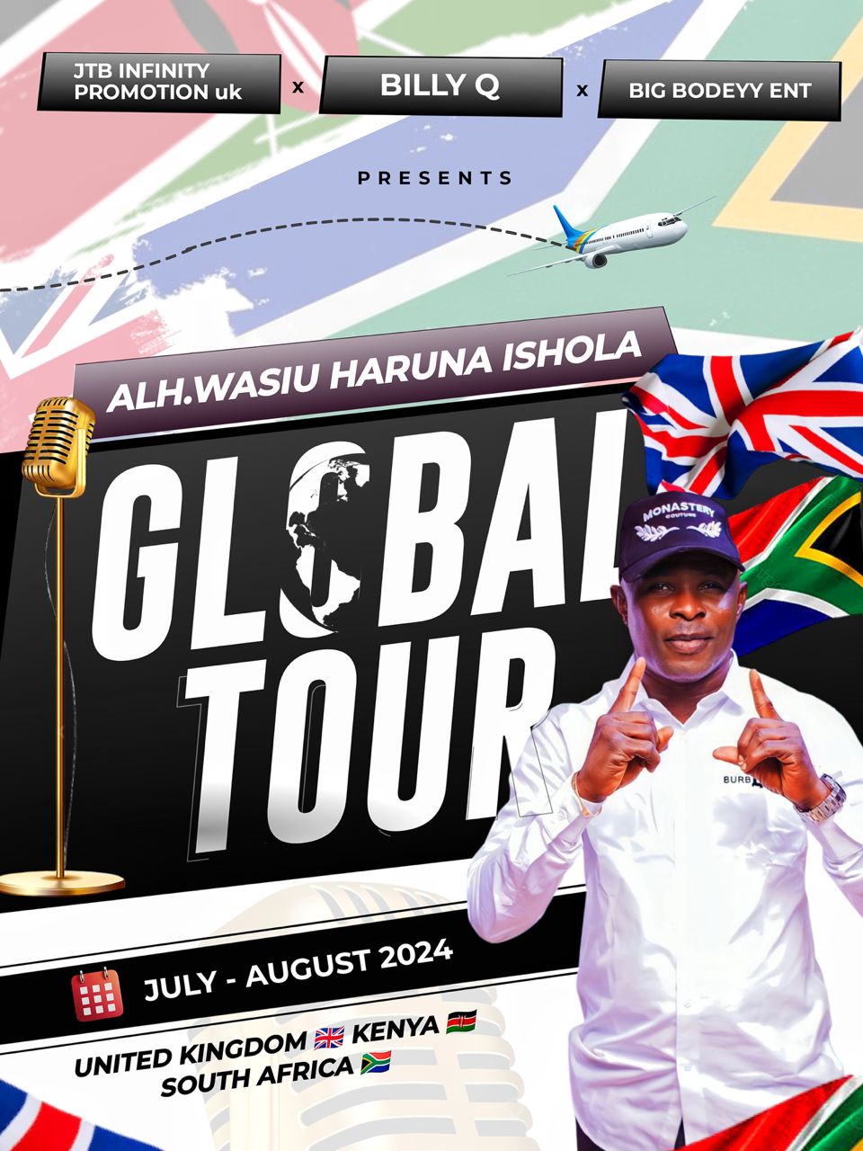 Wasiu Haruna Ishola Sets For 2024 Global Tour