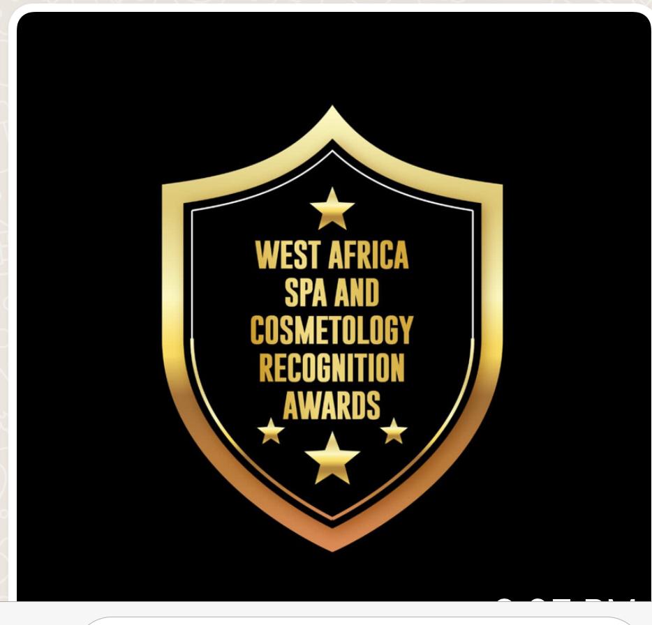 LSACA, HEFAMAA,NAFDAC ,AVILA NATURALLE,OTHERS SET TO RECEIVE AWARDS AT THE WEST AFRICA SPA AND COSMETOLOGISTS RECOGNITION AWARD 2024