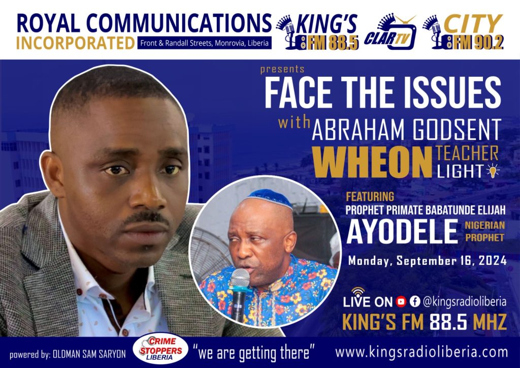 Primate Ayodele To Feature On King’s FM Liberia