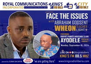 Primate Ayodele To Feature On King’s FM Liberia