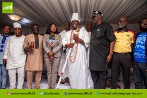 Adron Homes Visits Ooni, Unveils Partnership for Olojo Festival