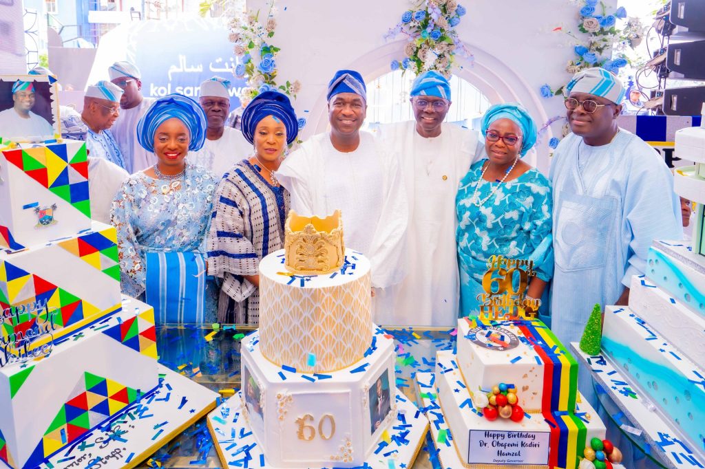 SANWO-OLU, OTHERS HAIL LAGOS DEPUTY GOVERNOR AT 60   