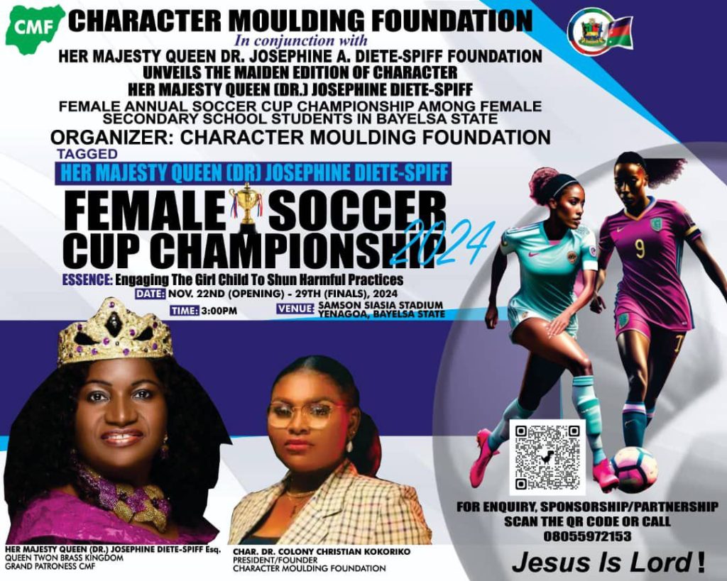 Foundation To feature Annual Female Soccer Cup Championship in Secondary School