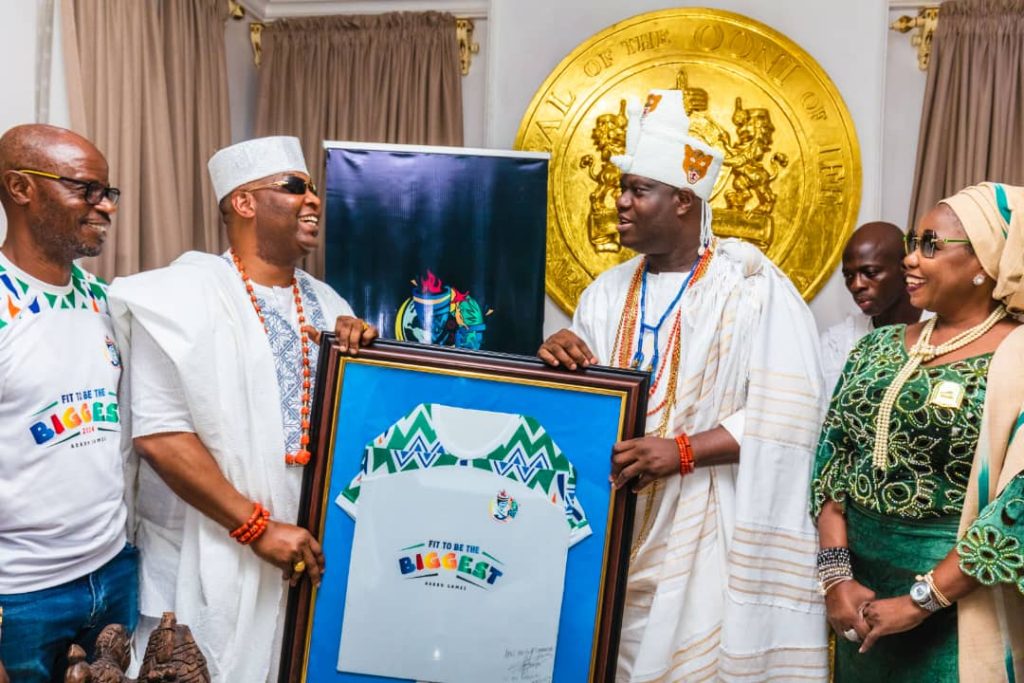 Ooni of Ife endorsed the 7th edition of the Adron Games