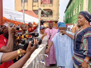 Chief Tajudeen Commissions Industrial Borehole Rehabilitated by Hon. Olawale Aganga Williams Foundation