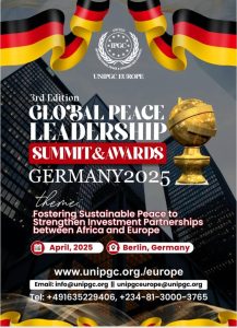 UNIPGC set for the third award in Germany next year , after a second edition success in Canada   Murphy Ajibade Alabi.