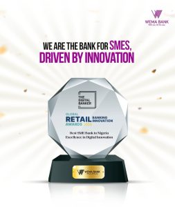 Wema Bank Honored at Global Retail Banking Innovation Awards 2024