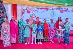 FIRST LADY OLUREMI TINUBU SPREADS CHRISTMAS JOY, CALLS FOR LOVE AND UNITY AT CHILDREN’S BRUNCH