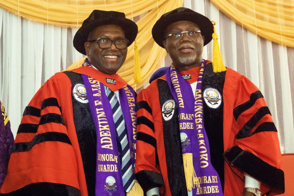 Honour For Mr. Revenue: Ayodele Subair Receives Honorary Doctorate Degree