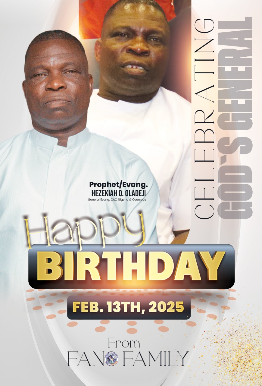 Prophet Samuel Akinbodunse Honors Spiritual Father, Prophet Hezekiah Oladeji, on His Birthday