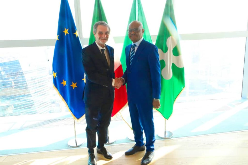 President of Lombardy In Italy Promises Vocational Training Institute For FCT, Assures of Collaboration For Agric Development