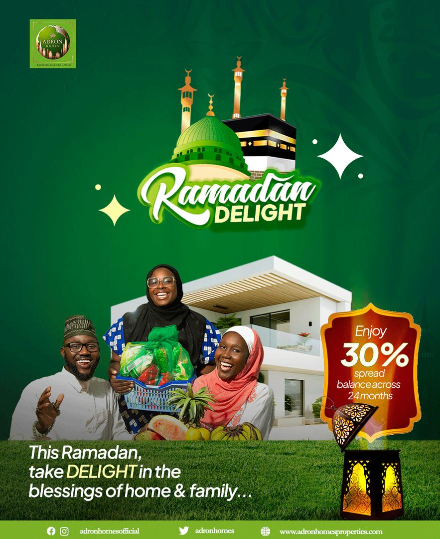 Ramadan Delight: Enjoy Flexible Payments, Huge Discounts & Exclusive Gifts with Adron Homes