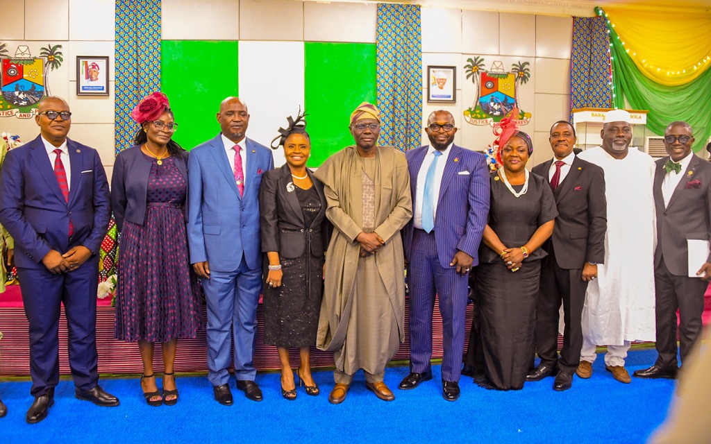 SANWO-OLU SWEARS IN EIGHT NEW PERMANENT SECRETARIES, CHARGES THEM TO MAINTAIN HIGHEST STANDARD OF PROFESSIONALISM 