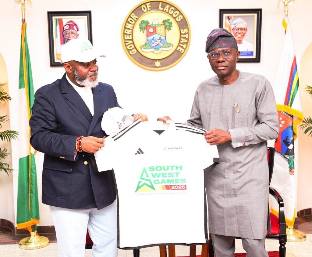SANWO-OLU RESTATES COMMITMENT TO SPORTS, AS LAGOS HOSTS MAIDEN SOUTH-WEST GAMES   