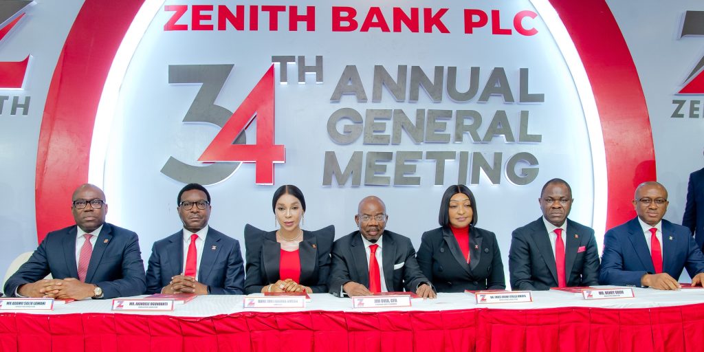 ZENITH BANK PROMISES QUANTUM LEAP IN DIVIDENDS, PAYS N195.67 BILLION FOR 2024 FINANCIAL YEAR