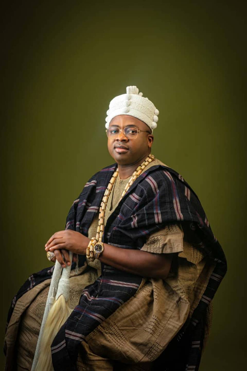 SANWO-OLU CONGRATULATES OBA ELEGUSHI ON 15TH CORONATION ANNIVERSARY