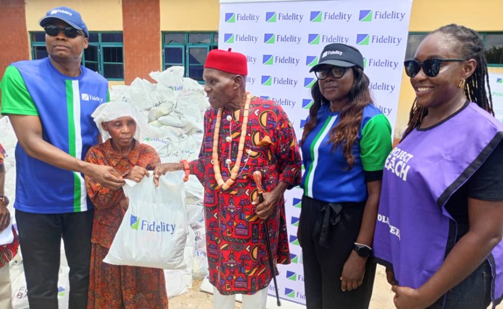 Fidelity Bank Brings Relief to Rivers State Community with Food Bank Initiative