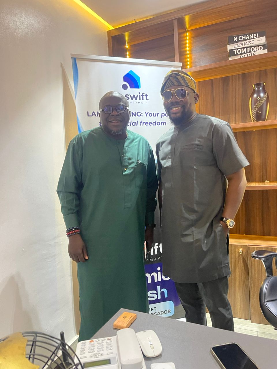 Laffmattazz: E-Swift PropertyMart partners with Gbenga Adeyinka