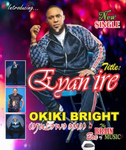 Okiki Bright in London, Drops New, Hot Single, ‘Eyan Ire’, Setting the Pace in Fuji Music Innovation