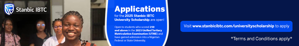Stanbic IBTC awards 200 UTME high achievers ₦160 million University Scholarship