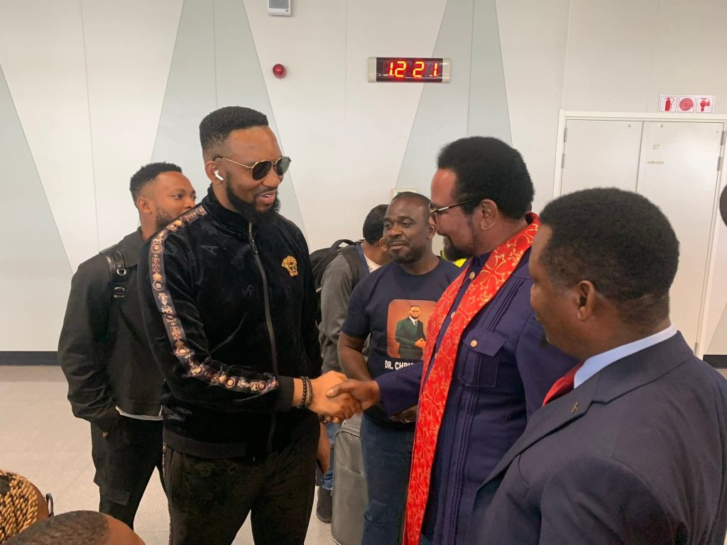 Zambia Supernatural Help Conference: Famous Lagos Prophet Dr Chris Okafor receives Heroic Welcome to Zambia