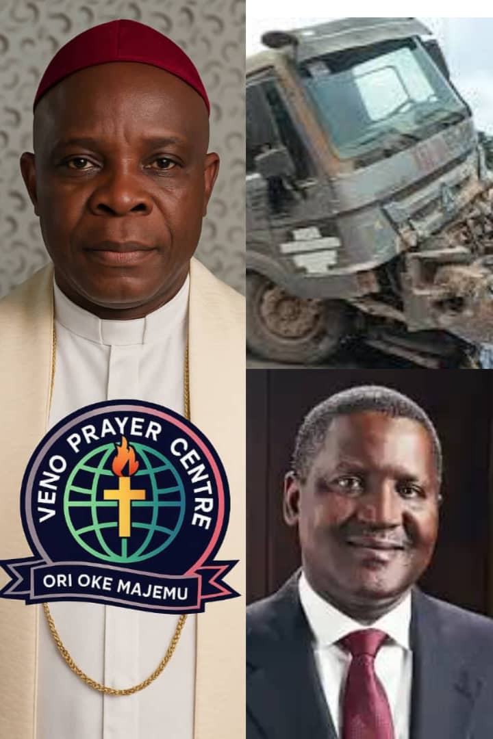 REVEALED! I ONCE ESCAPED DEATH FROM DANGOTE TRUCK- BISHOP SANYA OJO REVEALS