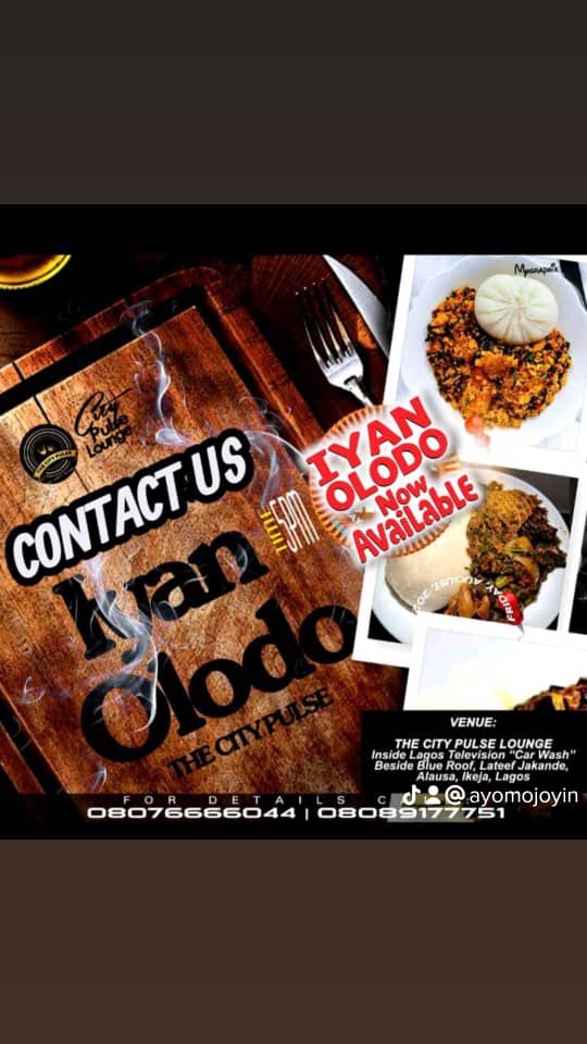 Iyan Olodo: The City Pulse Lounge Revives Authentic Yoruba Dining in Ikeja